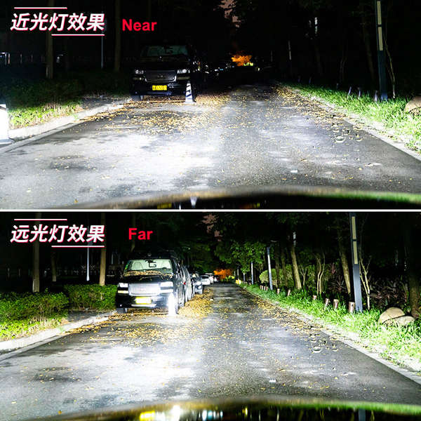 2pcs Car Headlight Bulbs LED H1 H3 H4 H7   Auto Bulb 10200LM 6000K 55W 12-24V Car Lights Universal