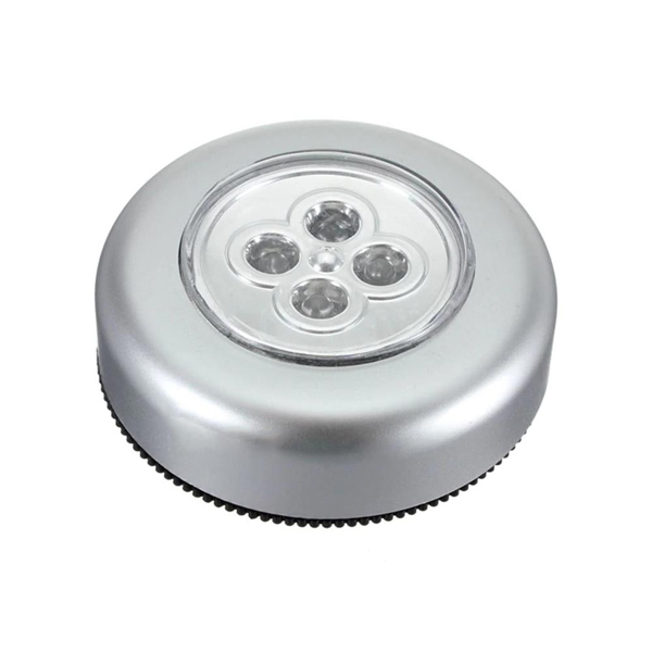 4 LED Mini Touch Light Wireless Cabinet Lights Outdoor Car Lamp Hanging Wall Lamps Kitchen Wardrobe