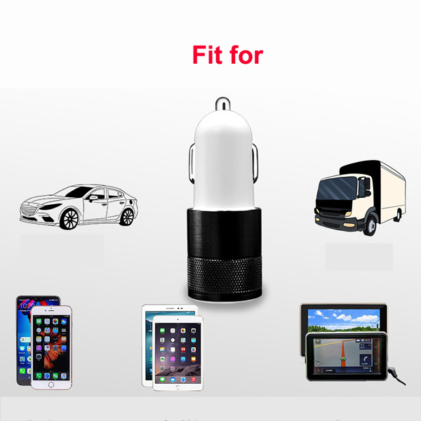 New 2.1A 1A 5V Dual USB Car Charger Universal Phone Car charger