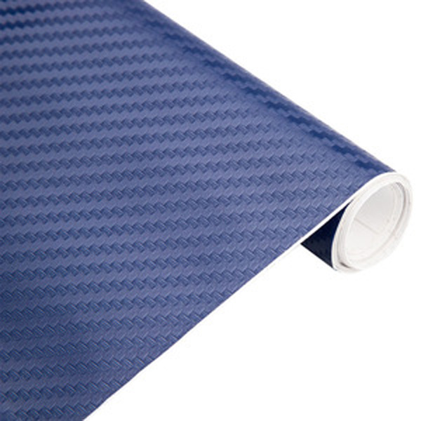 5PCS 3D Carbon Fiber Vinyl Film Car Stickers Waterproof Car Styling Wrap Auto Vehicle Detailing