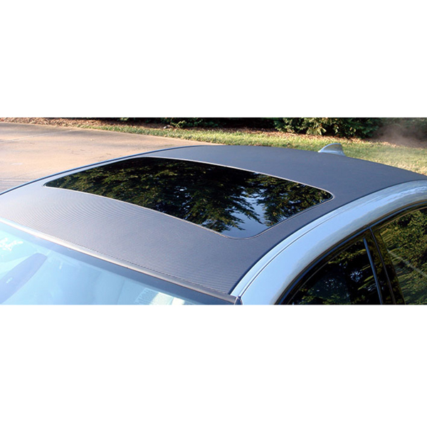 5Pices 1.52x0.5m 3D Silver Carbon Fiber Film Car Wrap film Sheet Car Body Wrapping Sticker Decor