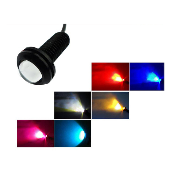 2X 23 MM Car Eagle Eye DRL Led Daytime Running Lights Signal Automobiles Lamps