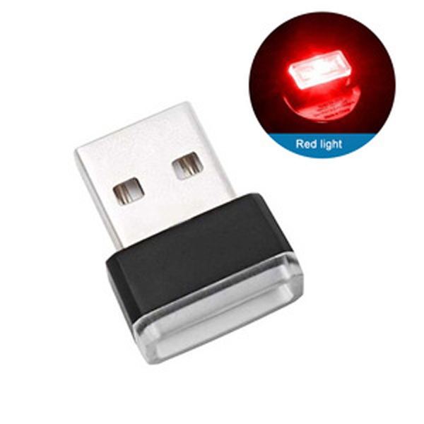 Car Light Auto Interior USB Atmosphere Light Plug And Play Decor Lamp Emergency Lighting