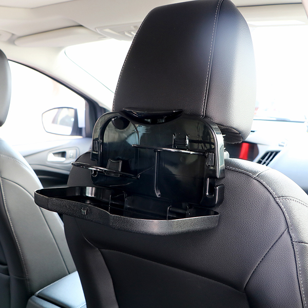 Car Folding Table Auto Drink Food Cup Tray Stand Desk Car Back Seat Table Beverage Holder