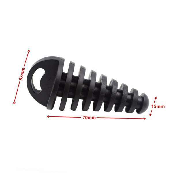 1 x 15-38MM Motorcycle Muffler Pipe Exhaust Silencer Wash Plug