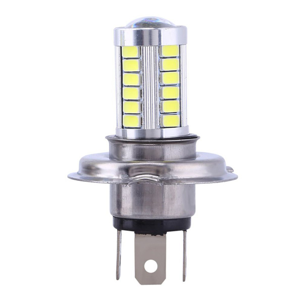 2X H4 33SMD LED Motorcycle Headlight Bulbs Led Moto Motorbike Daytime Running Light Car Light