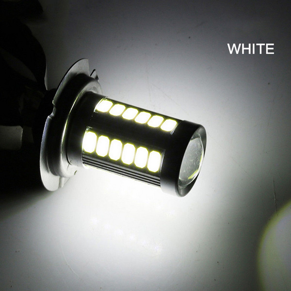 2pcs 9005 5630 33SMD LED 12V Car Fog Light Headlight Lamp Bulb White