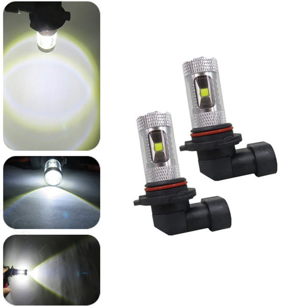 2pcs 9006 HB4 30W White Car Accessories External Led Fog Light Bulb