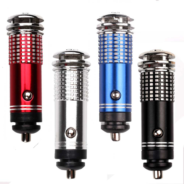 Mini Car Air Purifier 12V Auto Car Fresh Air Ionic Purifier Oxygen Bar Ozone Ionizer Cleaner