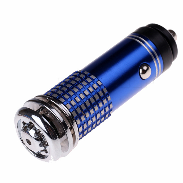 Mini Car Air Purifier 12V Auto Car Fresh Air Ionic Purifier Oxygen Bar Ozone Ionizer Cleaner
