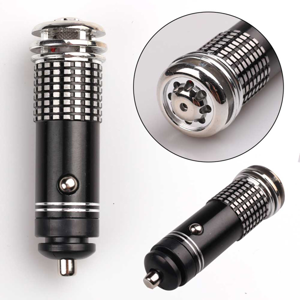 Mini Car Air Purifier 12V Auto Car Fresh Air Ionic Purifier Oxygen Bar Ozone Ionizer Cleaner