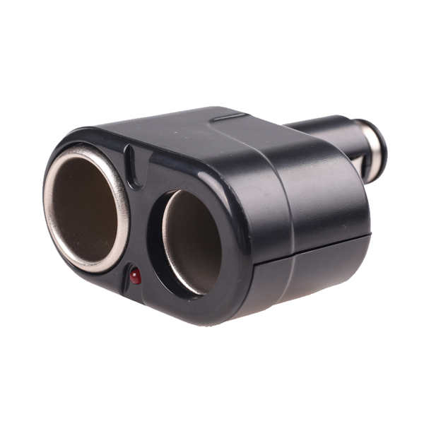 New Car Cigarette Lighter Splitter Plug Dual Car Charger