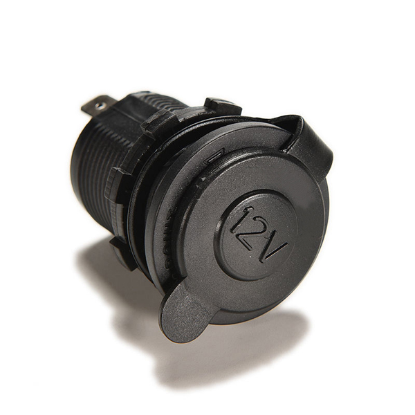 Waterproof 12V Car Cigarette Lighter Socket Auto Boat Motorcycle Tractor Power Outlet Socket