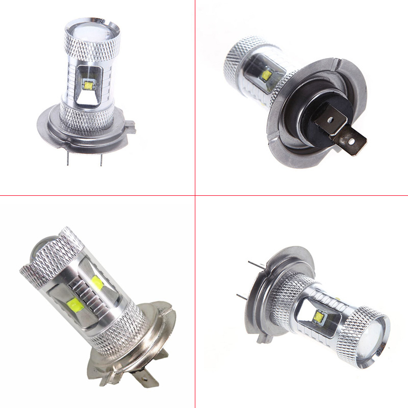 1 pair White  H7 LED 30W DRL Low Beam Bulb DRL HEAD Car FOG LIGHT Daytime Running Lamp