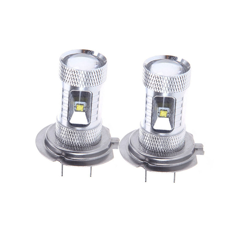 1 pair White  H7 LED 30W DRL Low Beam Bulb DRL HEAD Car FOG LIGHT Daytime Running Lamp