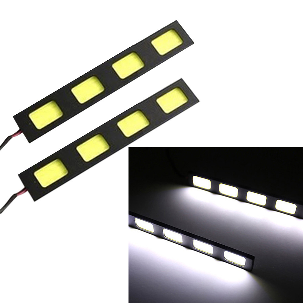 4 LED Car Fog Light Running Driving Lamp Daytime Lamp