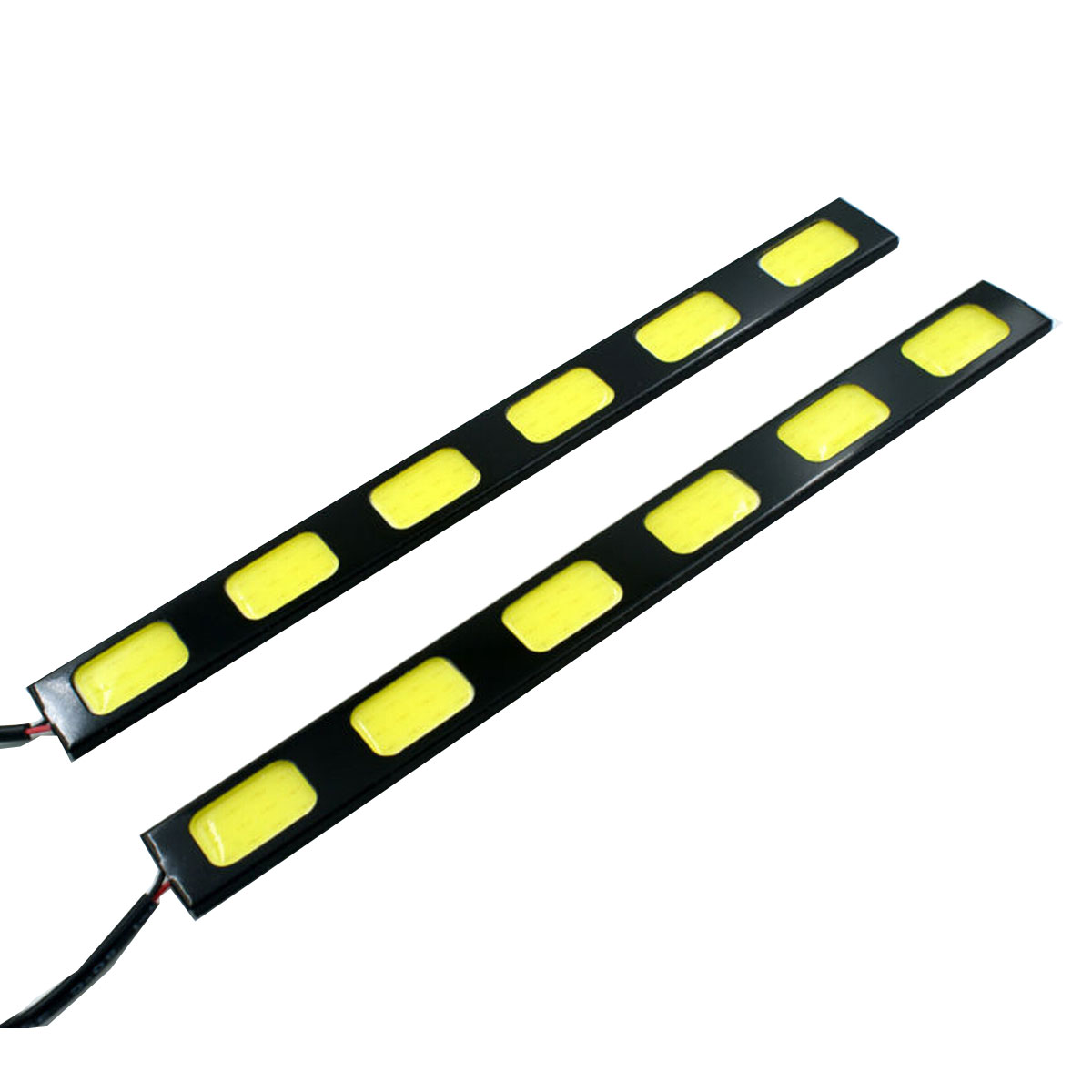 1 Pair COB Car Driving Daytime Signal Light 12V 6 LED Fog Light