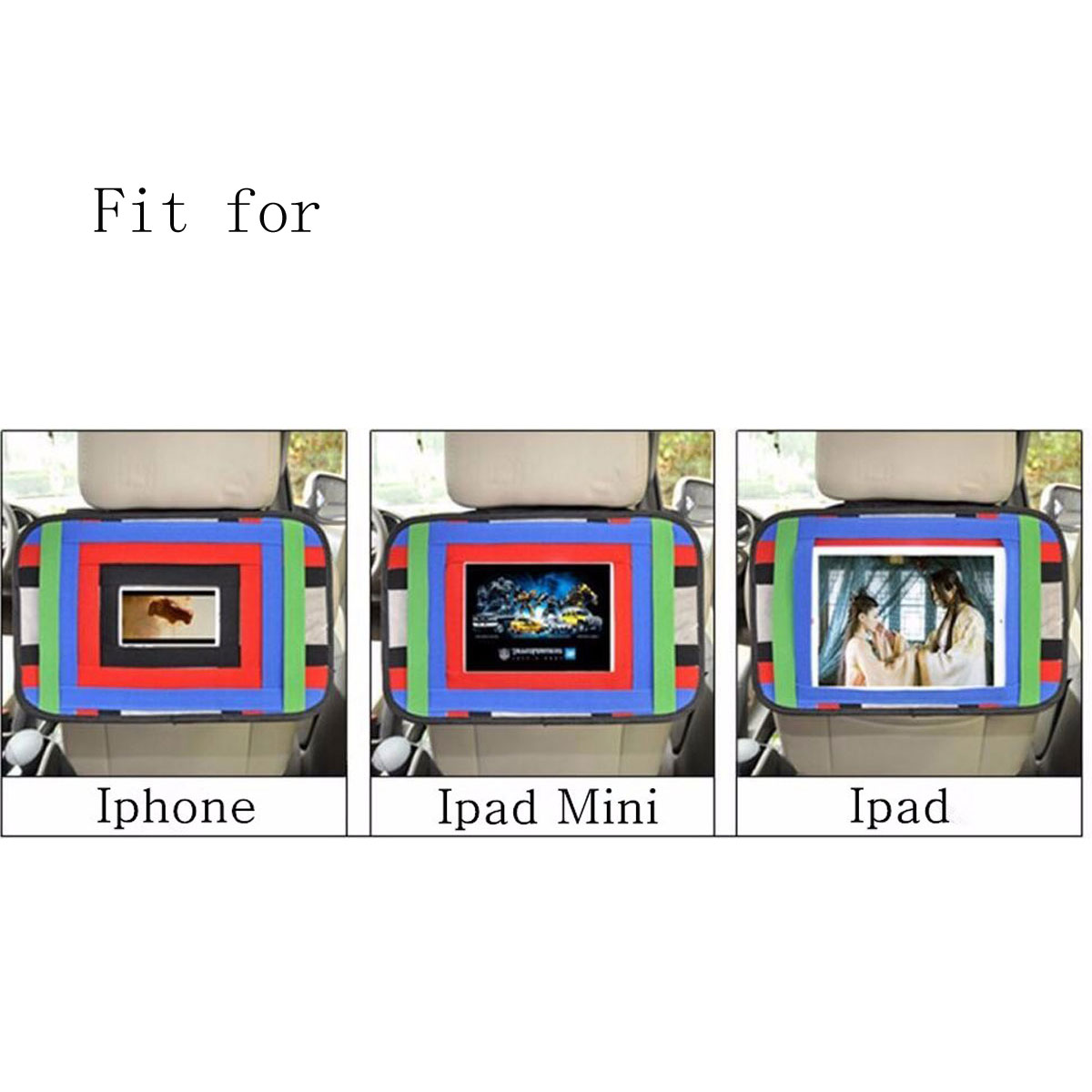 Universal Auto PAD holder Car Seat Back Hanging Organizer Bag