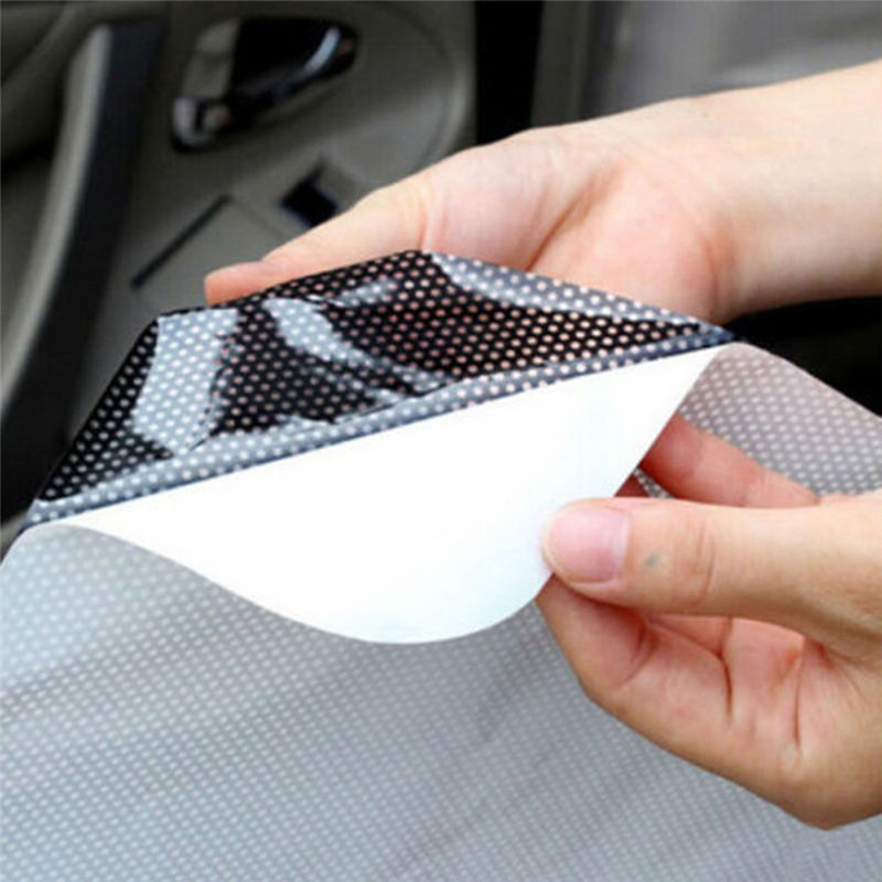 2pcs/Pack Car Sun Shades Rear Window Cover Black PVC Sunshade Side Covers Shield Screen Visor