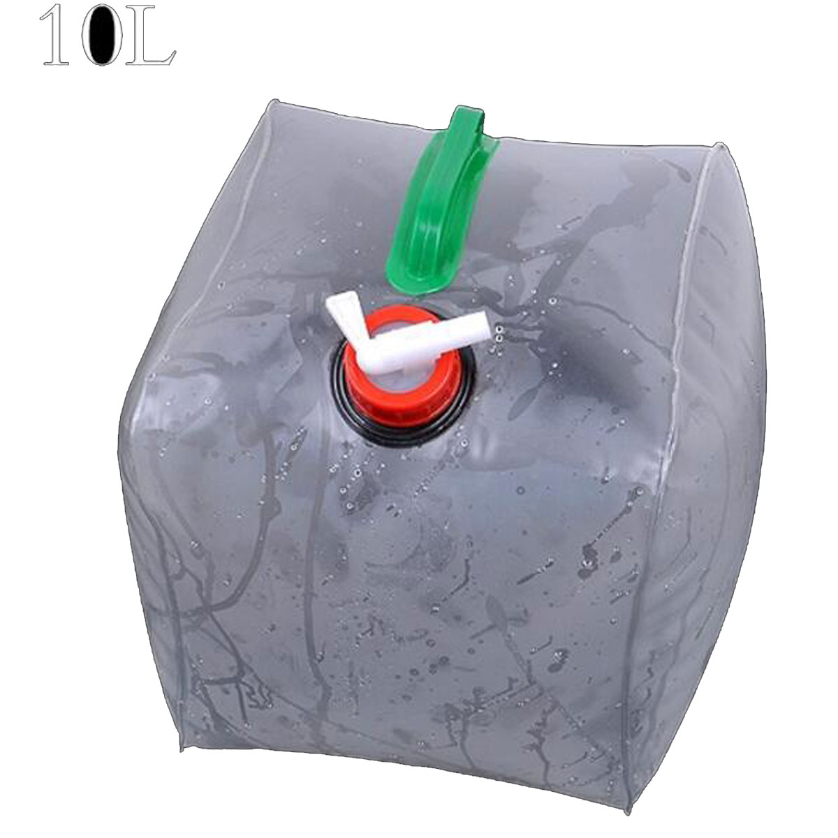 New 10L Car Transparent Water Bottle Portable Folding Collapsible Water Storage Bag Tool