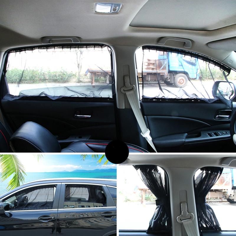 New Car UV Side Window Curtain Sun Shade Curtain