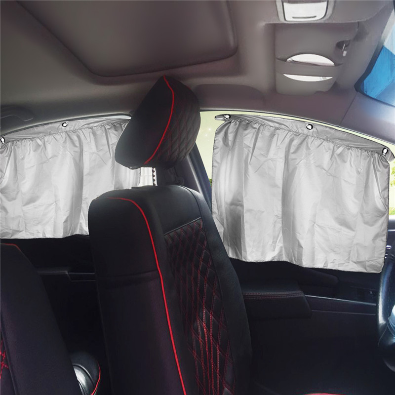 New 4PCS Auto Car Protection Window Curtain Sun Shade Curtain