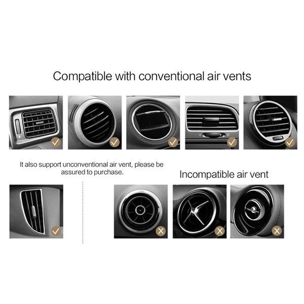 Universal Car Phone Holder  Car Air Vent Mount Clip Cell Phone Holder