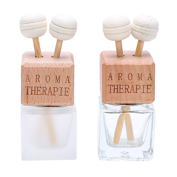 Air Freshener Ornament Perfume Bottle Pendant Auto Car Perfume Bottle Hanging Glass Bottle