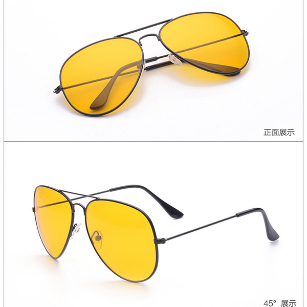 Anti-glare Polarizer Sunglasses Car Drivers Night Vision Goggles Polarized Driving Glasses