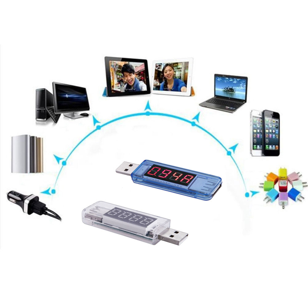 USB Voltage Current Meter Tester Charger Doctor For Power Bank Phone Mobile Cell