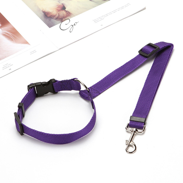 Universal Adjustable Car Practical Dog Cat Pet Safety Seat Belt Car Safety Pet Belt