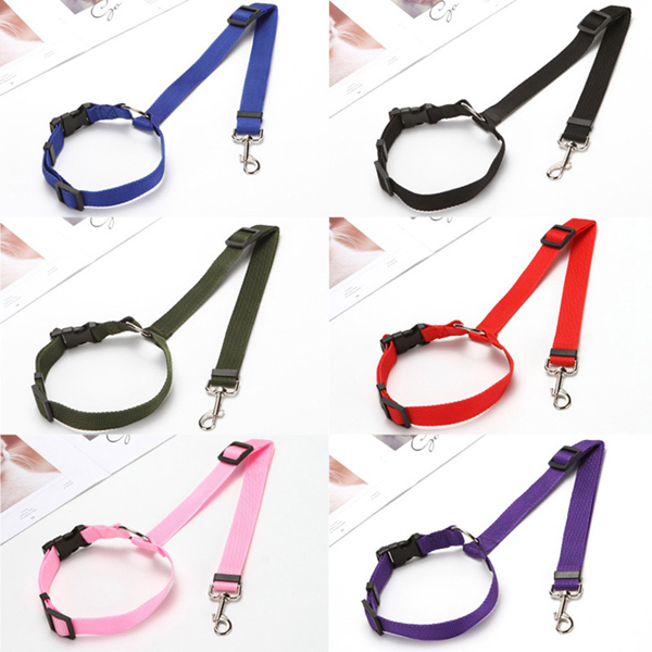 Universal Adjustable Car Practical Dog Cat Pet Safety Seat Belt Car Safety Pet Belt