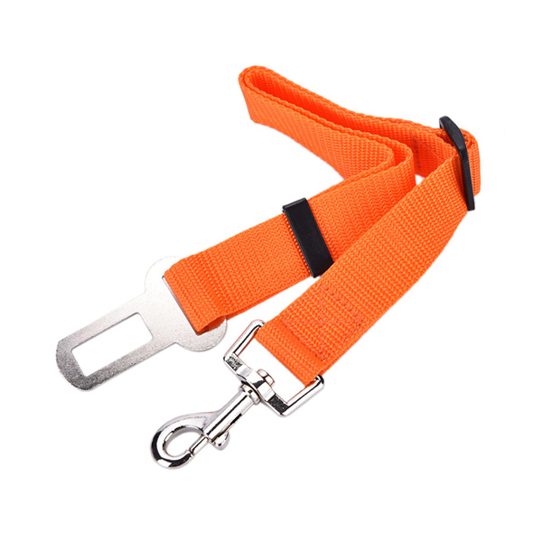 Adjustable Pet Cat Dog Car Safety Belt Collars Pet Restraint Lead Travel Clip Car Safety Harness