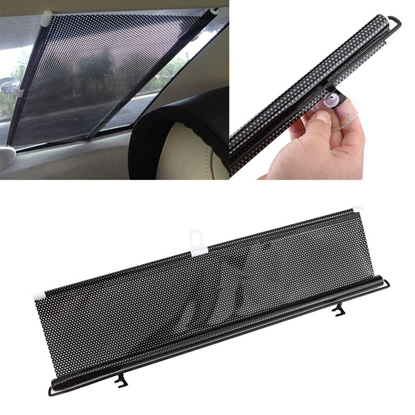 Universal Retractable Car Auto Vehicle Curtain Side Rear Window Roller Sun Shade 68*125