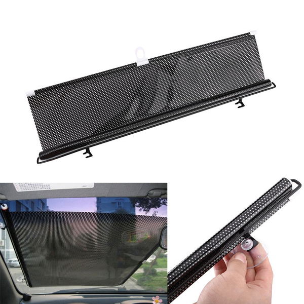 Universal Retractable Car Auto Vehicle Curtain Side Rear Window Roller Sun Shade 68*125