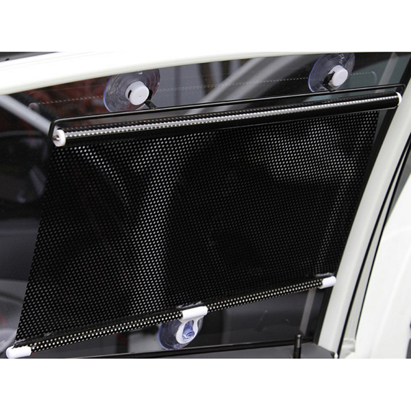1 Pair of Universal Car Sun Shade Window SunShade Visor Curtain Windshield Sunshade Roller