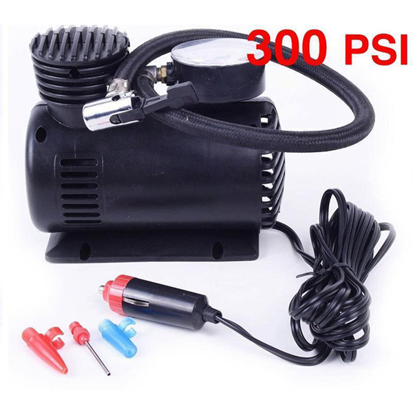 New Portable 300 PSI Digital Tire Pump Auto Air Compressor Car Tire Inflator