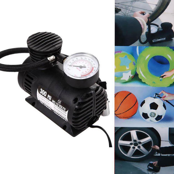 New Portable 300 PSI Digital Tire Pump Auto Air Compressor Car Tire Inflator