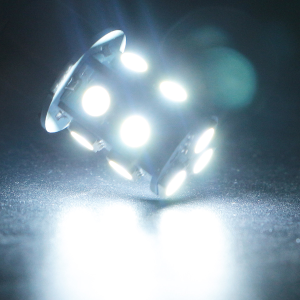 One Pair of S25 1156 BA15S P21W 13Led 5050 SMD Car Led Turn Parking Signal Lights Brake Tail Lamps