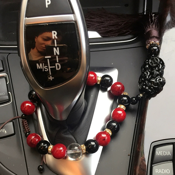 New Car Pendant PIXIU Rearview Mirror Decoration Hanging  Charm Ornaments