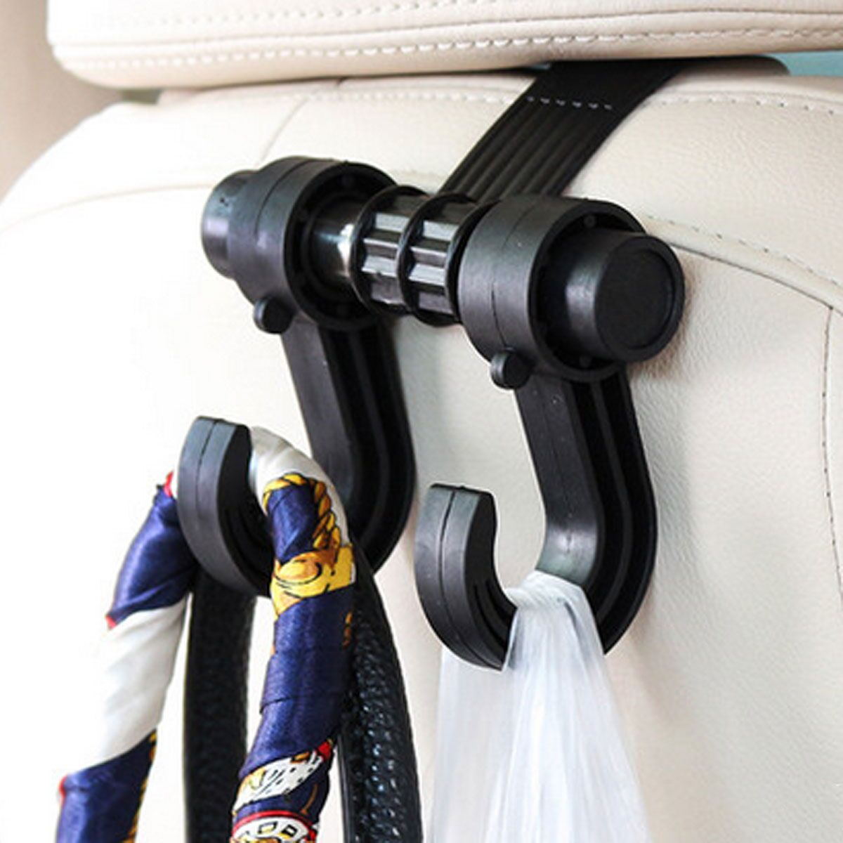 New Car styling 360 Degree Rotatable Automobile Multi-Function Car Hook Multi-Purpose Plastic Clips
