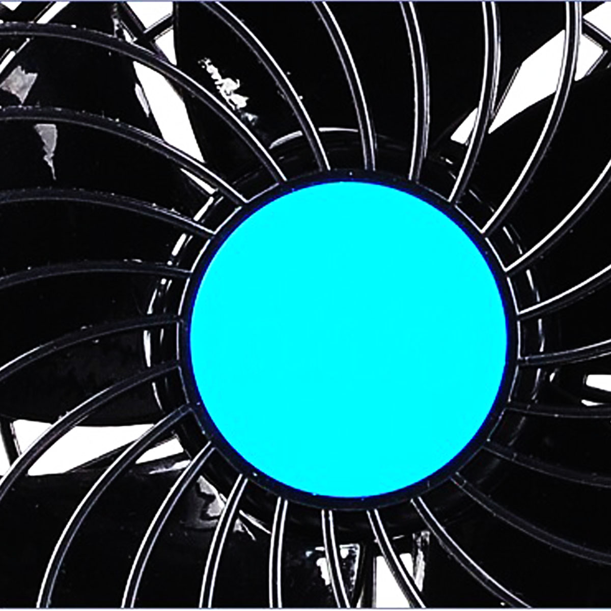 12V/24V Car Cooling Fan 360° Rotatable 2 Head Adjustable Speed Dashboard  Fan