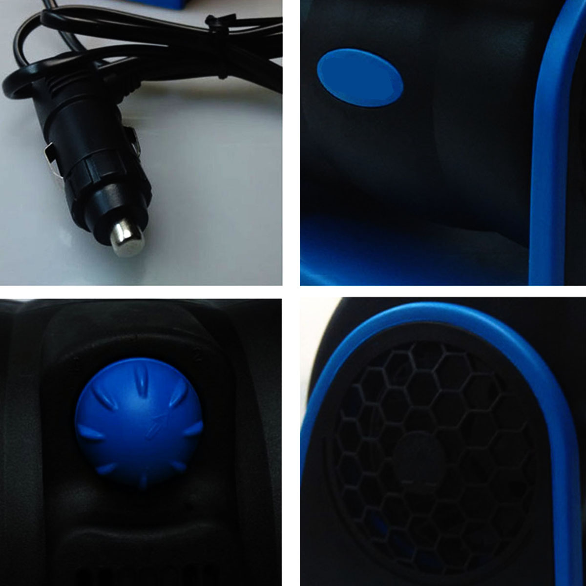 New Car Cooling Air Fan 12V 24V Auto Vehicle Van SUV Speed Adjustable Silent Cooler Vent