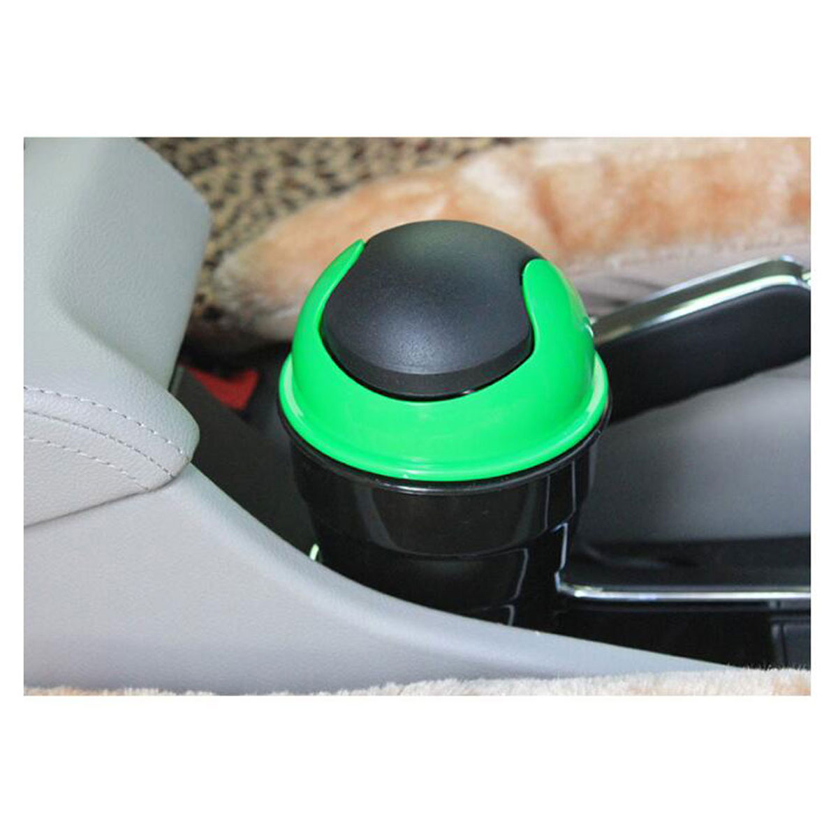 NewMini Car Trash Bin Automatic Vehicle Garbage Dust Holder Interior Litter Container Keep Car Clean