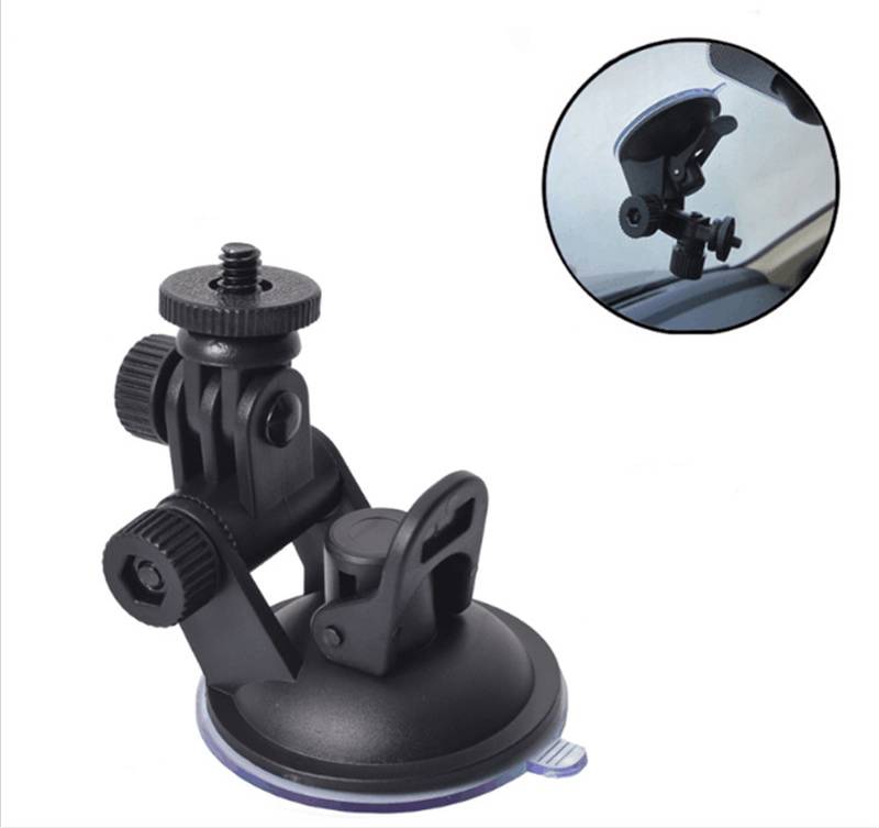 Suction Mount Holder for Vehicle-mounted Car Camera DVR GPS Windshield Suction Cup Ball Head Holder