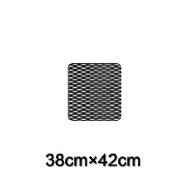 2pcs Car UV Sticker Sunshades Electrostatic Sticker Side Window Sunshade Film Sticker Car Cover