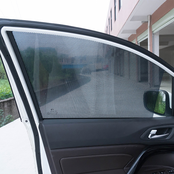 2pcs Car UV Sticker Sunshades Electrostatic Sticker Side Window Sunshade Film Sticker Car Cover