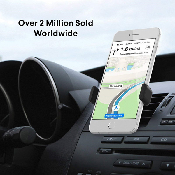 New Car Phone Holder Air Vent Mount Clip Cell Phone Stand Smartphone Holder