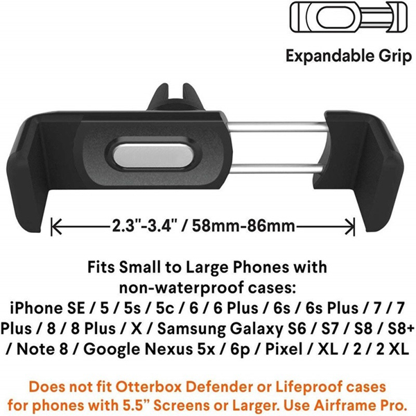 New Car Phone Holder Air Vent Mount Clip Cell Phone Stand Smartphone Holder