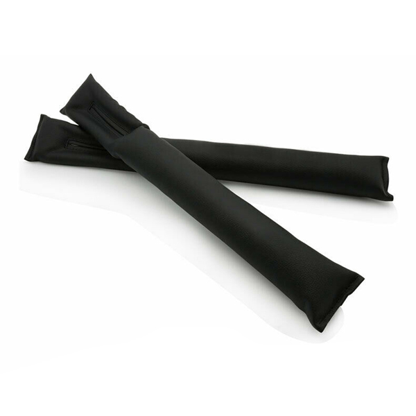 Universal 2Pcs Soft Leather Car Seat Cover Gap Filler Stopper